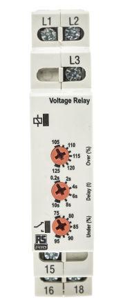PH FAIL SEQ UND OVER VOLT + TIME DEL RLY