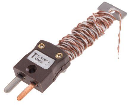 RS PRO Type T Thermocouple 2m Length, → +220°C