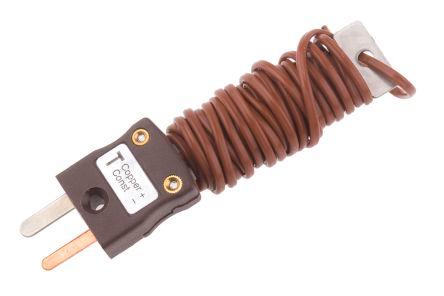 Type T thermocouple with 2m cable tidy