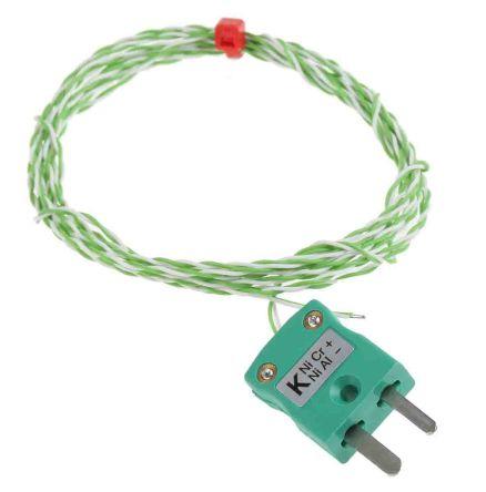 Type K thermocouple 2m with mini plug