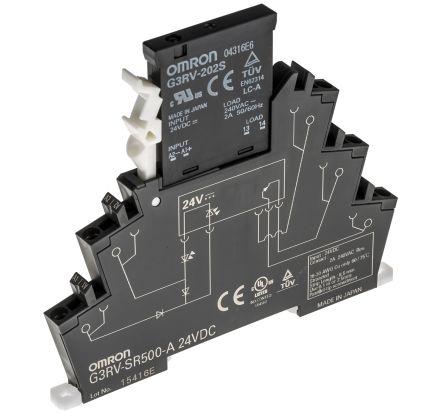 SLIMLINE  SSR 6MM  2 A,   24V AC/DC