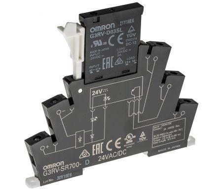 SLIMLINE  SSR 6MM  3 A,, 24V AC/DC