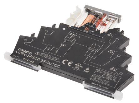 SLIMLINE RELAY 6MM SPDT, 6 A, 24V AC/DC