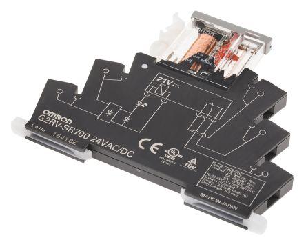 SLIMLINE RELAY 6MM SPDT, 6 A, 24V AC/DC