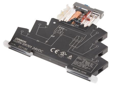 SLIMLINE RELAY 6MM SPDT, 6 A,, 24VDC