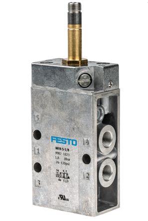 G1/8 5/2 Solenoid Valve, Normally Closed