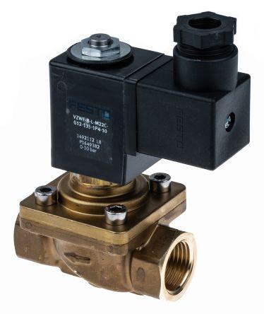 2/2 Way Solenoid Valve, NC, Female G1/2