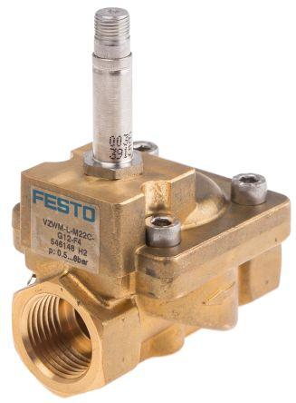 2/2 Way Solenoid Valve, NC, Female G1/2