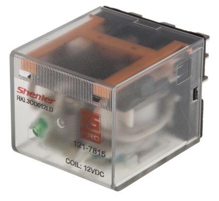 MINIATURE POWER RELAY 10A 3PCO 12VDC