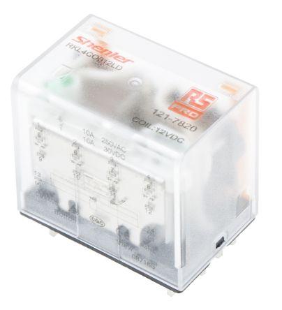 MINIATURE POWER RELAY 10A 4PCO 12VDC