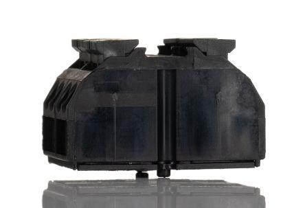 WAGO 862 Series Terminal Strip, 2-Way, 32A, 20 - 12 AWG, Wire, Push-In Cage Clamp Termination