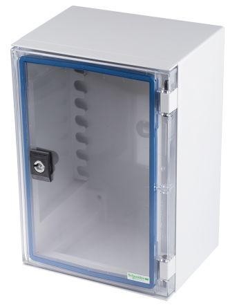 Schneider Electric Thalassa PLM Series Polyester Wall Box, IP66, Viewing Window, 310 mm x 215 mm x 160mm