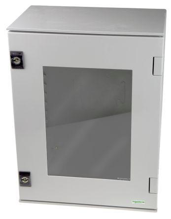 Schneider Electric Thalassa PLM Series PET Wall Box, IP66, Viewing Window, 430 mm x 330 mm x 200mm