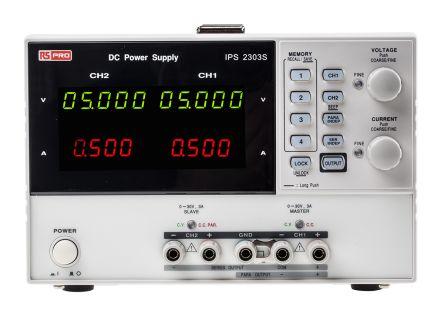 RS PRO Bench Power Supply, 180W, 2 Output, 0 - 30V, 3A