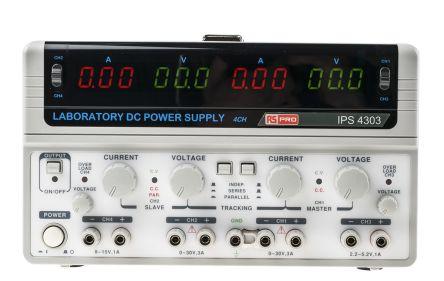 RS PRO Bench Power Supply, 200W, 4 Output, 5.2V, 1A