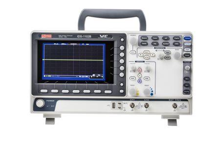 RS PRO IDS1102B Portable Oscilloscope, 100MHz, 2 Analogue Channels With RS Calibration