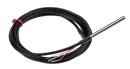 PRTD Pt100, 4mm x 50mm 2 mtr cable