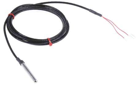 PRTD Pt100, 6mm x 50mm 2 mtr cable