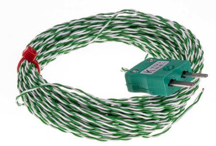 Type K IEC 1/0.2mm Thermocouple+Plug10m