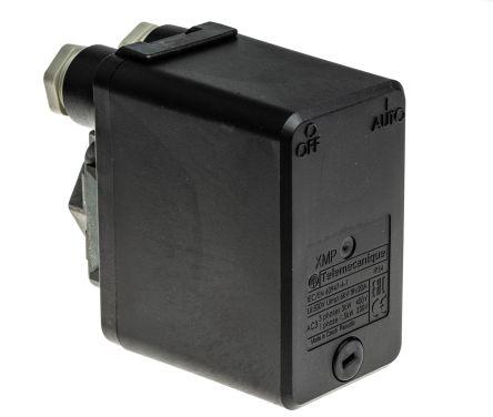 Telemecanique Sensors Pressure Switch, 0.3bar Min, 12bar Max, 2 NC Output, Differential Reading