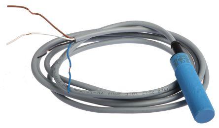 Sick Capacitive Barrel-Style Proximity Sensor, M18 x 1, 12 mm Detection, PNP Output, 10 - 36 V dc, IP68, IP69K