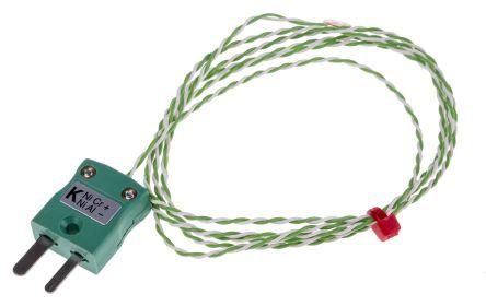 IEC TYPE K FINE WIRE THERMOCOUPLE 1M