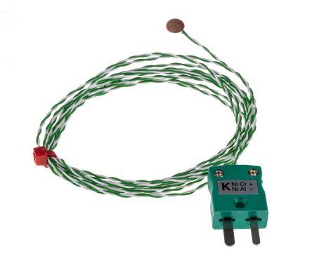 IEC TYPE K FINE WIRE THERMOCOUPLE 2M