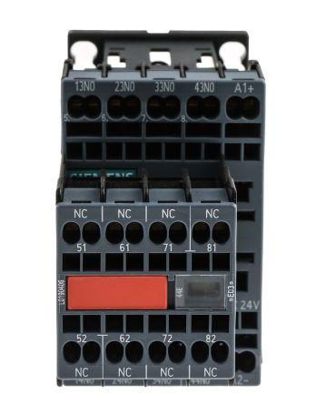 Siemens SIRIUS Innovation 3RH2 Contactor, 10 A, 24 Vdc Control, 4NO + 4NC