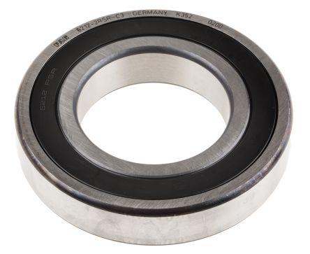 FAG 6212-2RSR-C3 Single Row Deep Groove Ball Bearing- Both Sides Sealed 60mm I.D, 110mm O.D