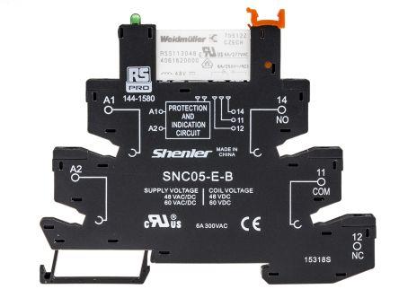 INTERFACE RELAY MODULE SCREW 48VACDC