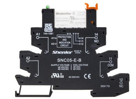 INTERFACE RELAY MODULE SCREW 60VACDC