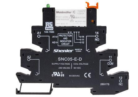 INTERFACE RELAY MODULE SCREW 230VAC