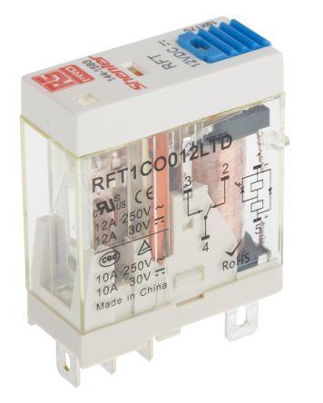 PLUG-IN RELAY SPCO 12VDC LED LOCK&DIODE