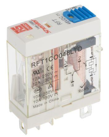 PLUG-IN RELAY SPCO 48VDC LED LOCKI&DIODE