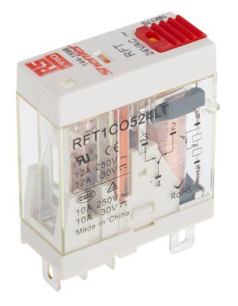 PLUG-IN RELAY SPCO 24VAC LED LOCK