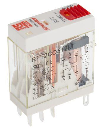 PLUG-IN RELAY DPCO 12VAC LED LOCK