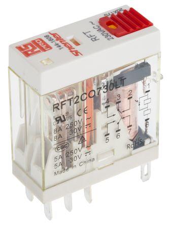 PLUG-IN RELAY DPCO 230VAC LED LOCK