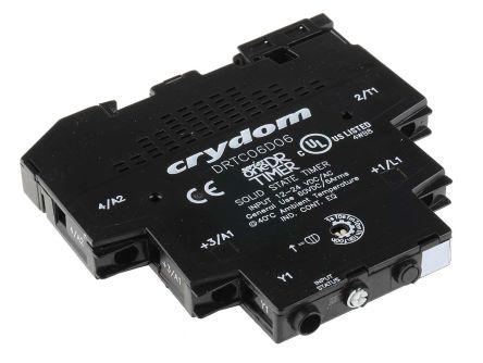 SSR TIMER DIN 60VDC/6A 12-24VAC/DC