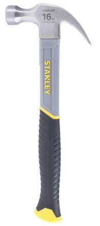 STANLEY 16oz FIBREGLASS HAMMER CLAW