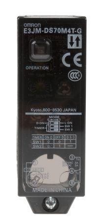 E3JM photoswitch with delay timer 0.7m