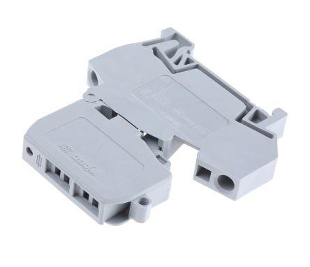 WAGO281-622/281-541 281 Series Fuse Terminal Block, 4mm², Single-Level, Cage Clamp Termination, Fused