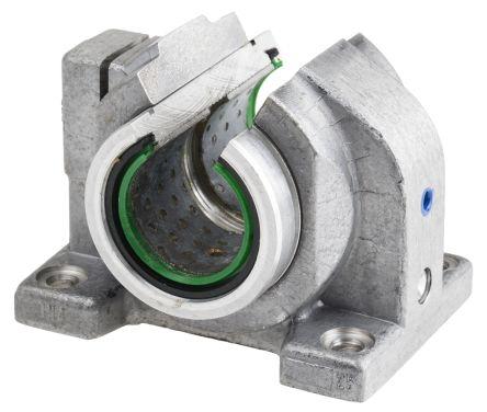 Linear Plain Bearing & Housing Open 25mm