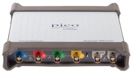 Pico Technology 5444D PC Based Oscilloscope, 200MHz, 4 Analogue Channels