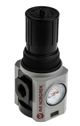 Norgren G 1/2 Pneumatic Regulator - 0.3bar to 10bar, 1/2in, 10bar max. input