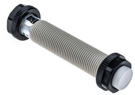 RS PRO Capacitive Barrel-Style Proximity Sensor, M12 x 1, 4 mm Detection, PNP Output, 10 - 30 V dc, IP67