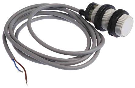RS PRO Capacitive Barrel-Style Proximity Sensor, M30 x 1.5, 15 mm Detection, 20 - 250 V ac, IP67