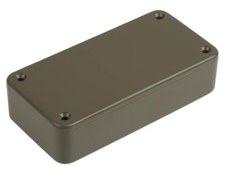 RS PRO Grey ABS General Purpose Enclosure, IP54, Grey Lid, 100 x 50 x 25mm