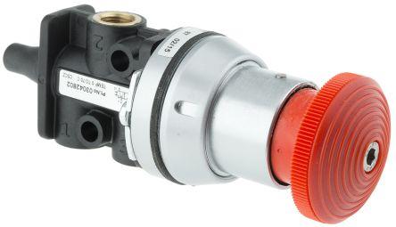 Norgren Emergency Stop 3/2 Pneumatic Manual Control Valve Super X Series, G 1/8, 1/8in, III B