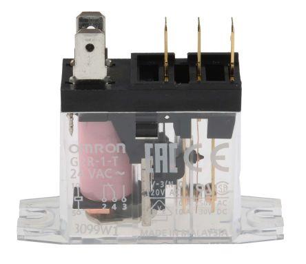 SPDT QUICK CONNECT RELAY,10A 24VAC COIL