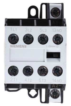 Siemens SIRIUS Innovation 3TG1 Contactor, 230 V ac Coil, 4 Pole, 4 A, 4 kW, 230 V Control, 4NO